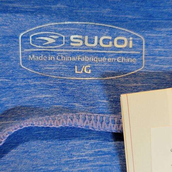 Sugoi Cycling Shirt RPM Jersey Womens Sz Large Blue Short Sleeve Semi-Fitted - Picture 4 of 13
